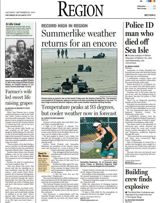 September 25, 2010 Edition